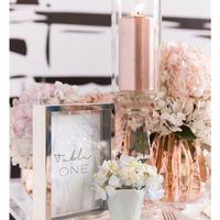 Combinaciones en color oro rosa y blanco. - 4