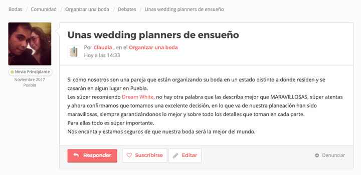 Mi debate se ha creado 