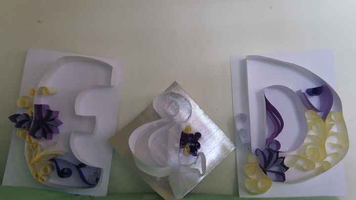 Nuestra iniciales.   - 1