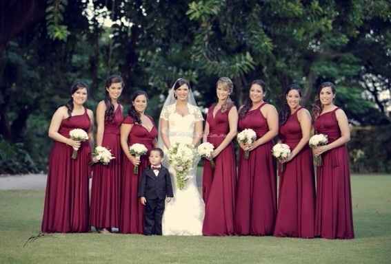 este sera el color de vestido que llevaran mis damas 