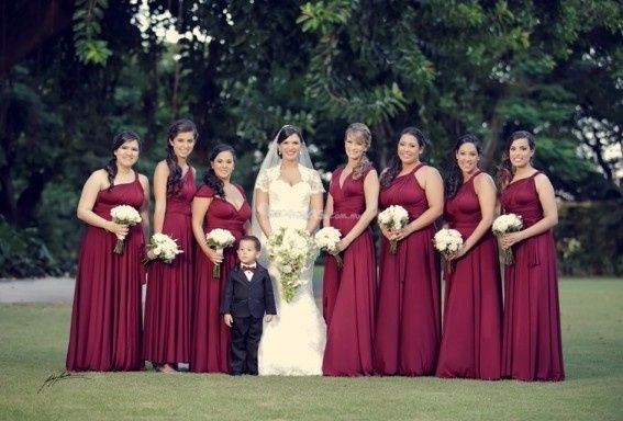 este sera el color de vestido que llevaran mis damas 