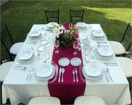 camino de mesa rojo 2