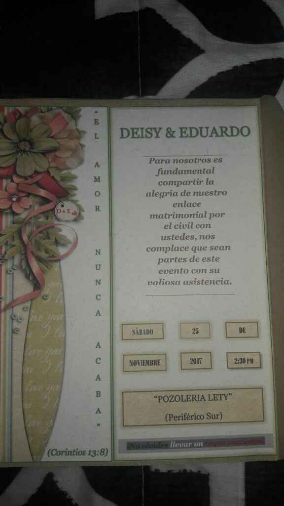  Invitaciones estilo mexicano - 1