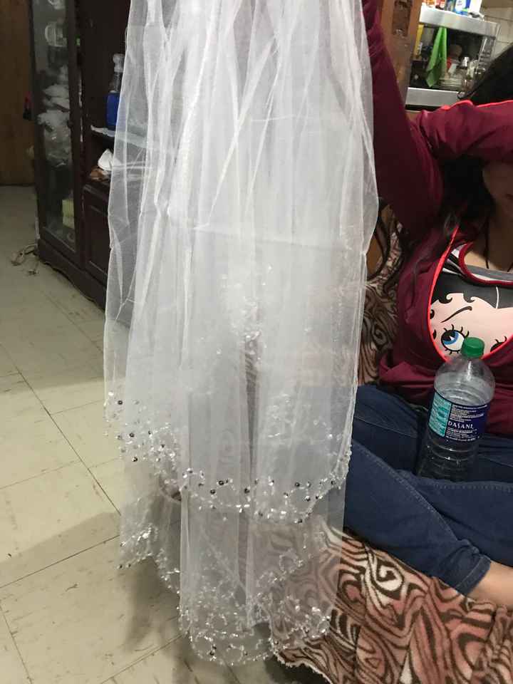 Me llegaron 2 velos!!! Cual elijo?? - 2