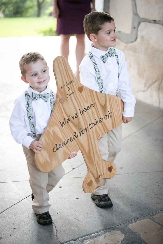 Boda con tematica de viaje y aviones! - 5