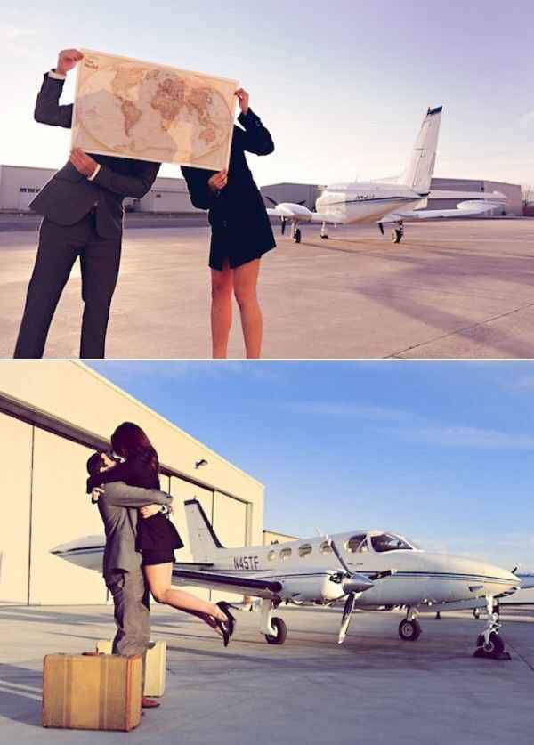 Sesión save  the date con aviones!!✈️✈️ - 5