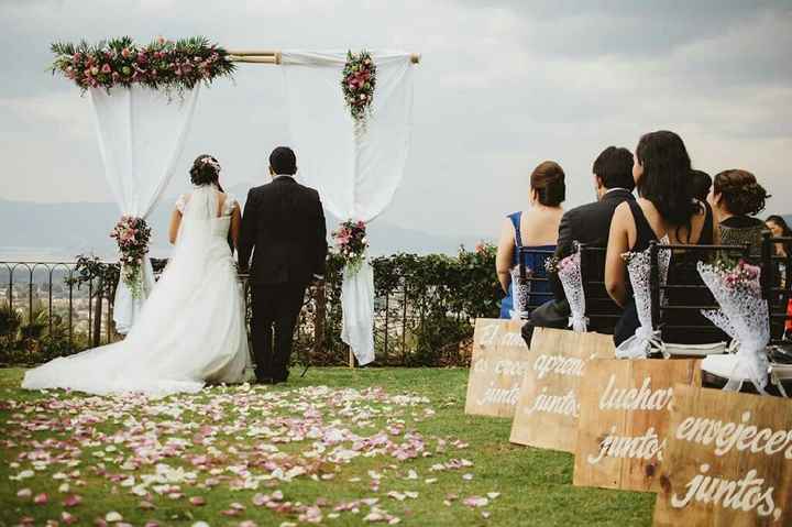 Letreros como decoración de iglesia - 2