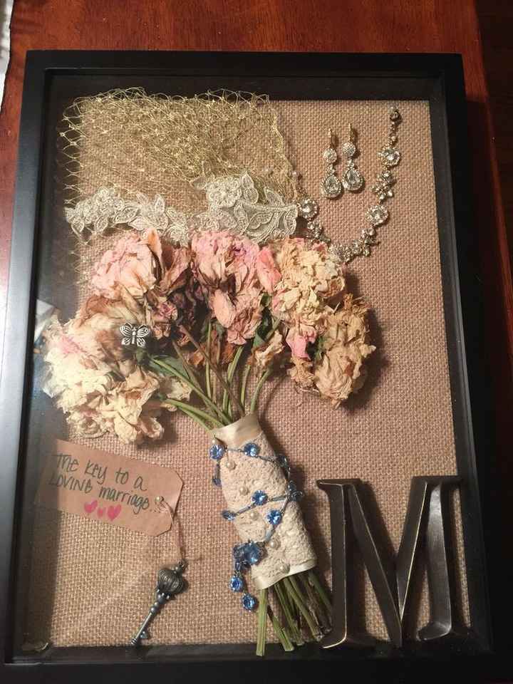 Hermosas ideas para guardar el ajuar!(ramo,liga,velo, aretes, etc) - 3