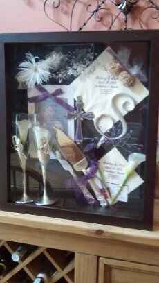 Hermosas ideas para guardar el ajuar!(ramo,liga,velo, aretes, etc) - 4