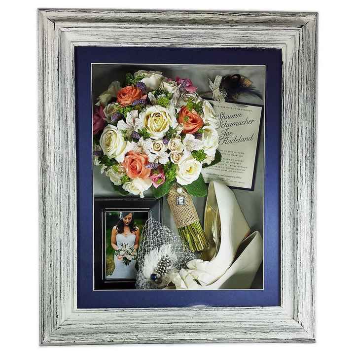 Hermosas ideas para guardar el ajuar!(ramo,liga,velo, aretes, etc) - 12