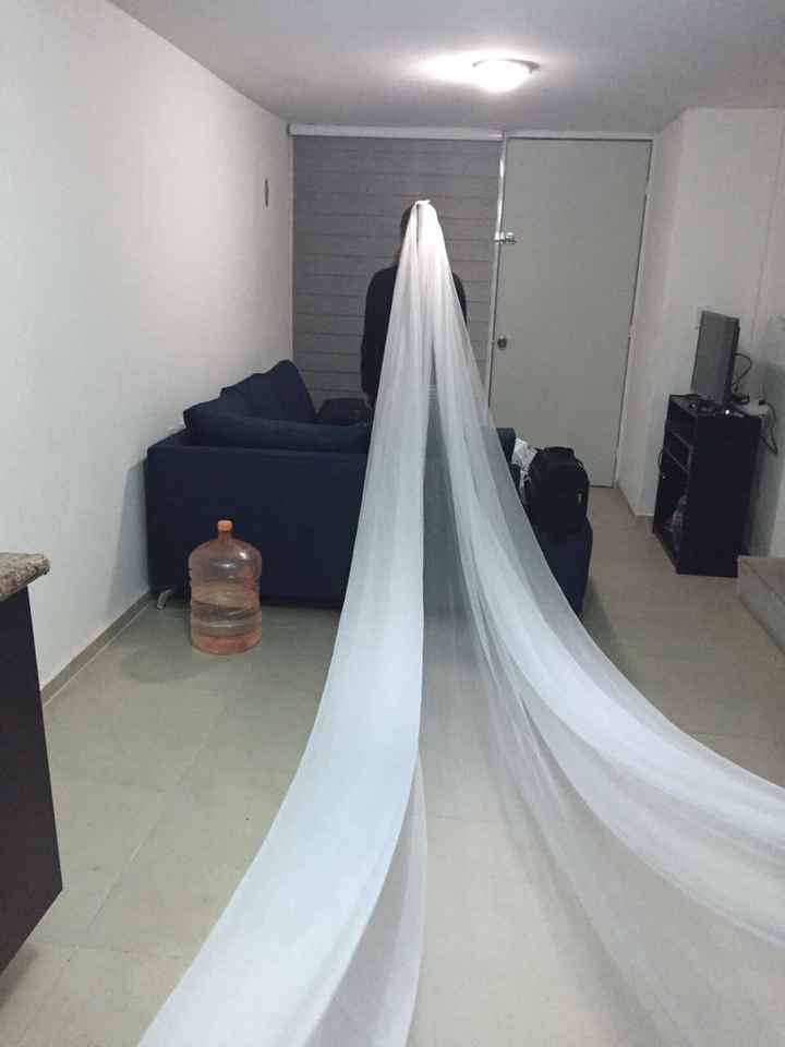 Llegó mi velo y cajitas de aliexpress!! - 1