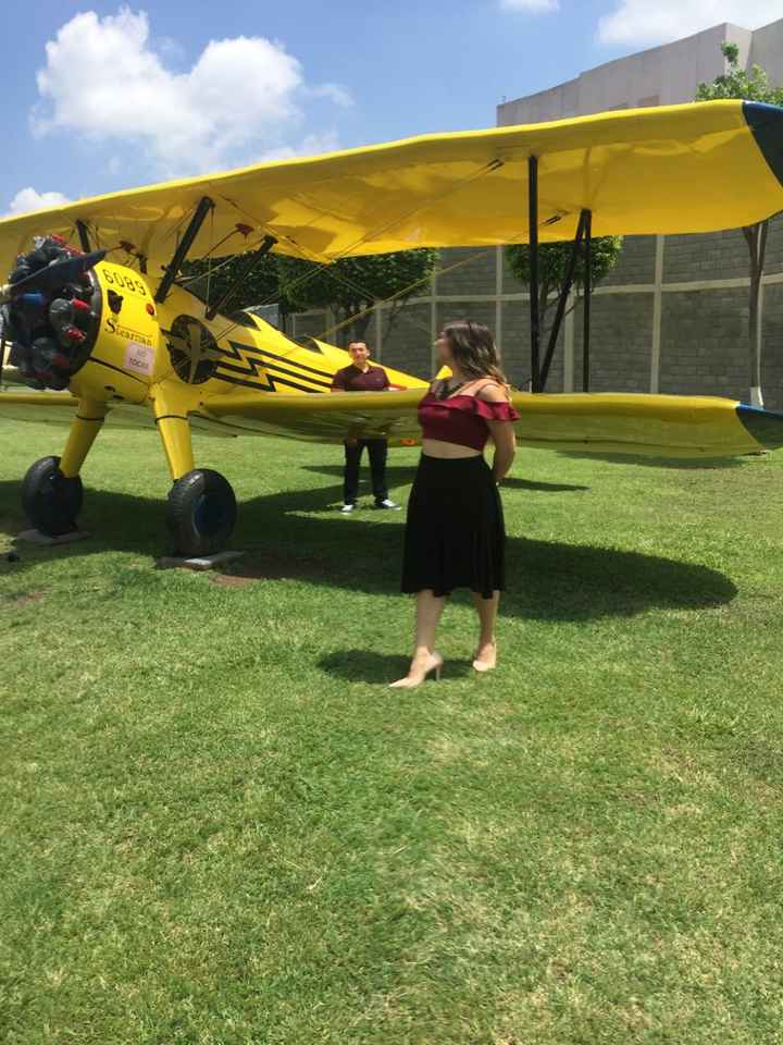 Nuestra sesion casual! aviones y bosque! 🌳 ✈️ - 6