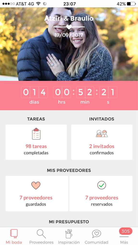  Cuanto tiempo falta para su gran día 😍😍😍 - 1