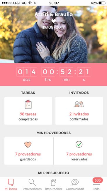  Cuanto tiempo falta para su gran día 😍😍😍 - 1