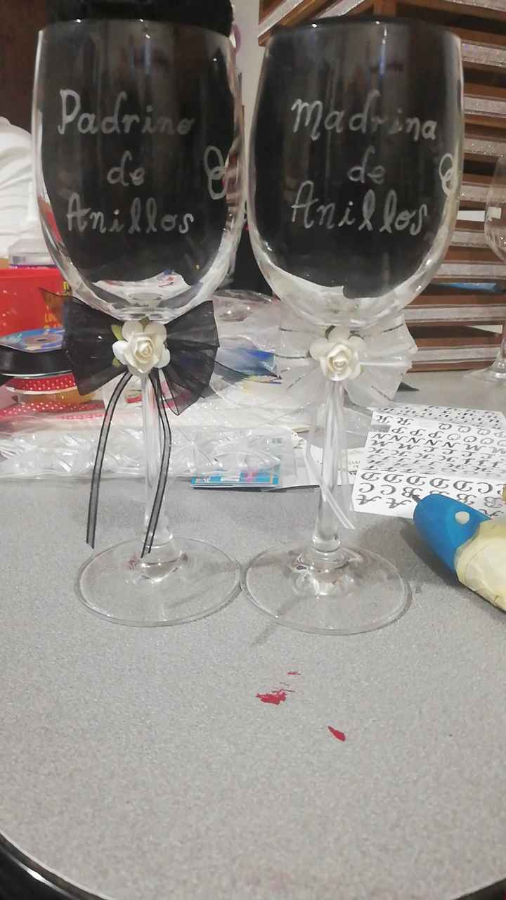 Invitaciones para las Bridemaids y padrinos - 4