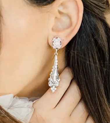 Inspo-¿qué aretes de novia favorecen más según tus facciones? - 1
