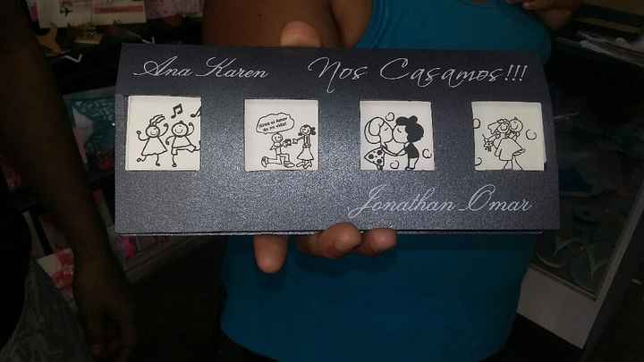 Deseo estas invitaciones de boda - 1