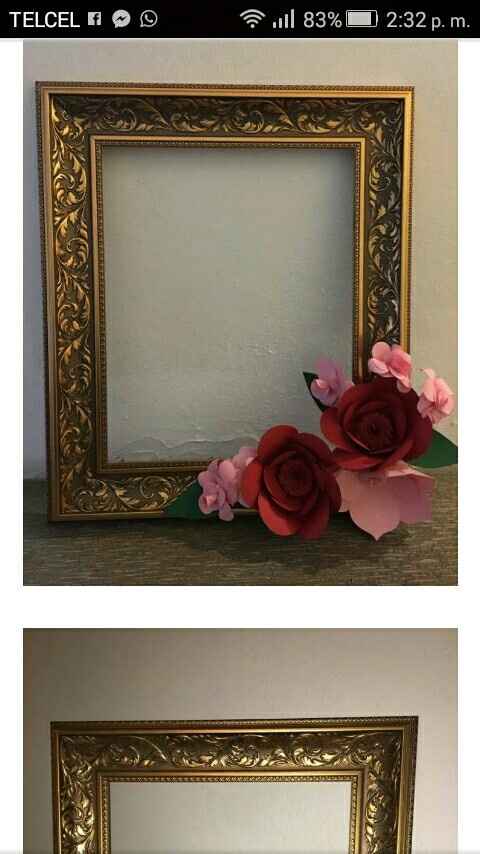 Flores de papel - 1