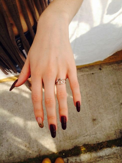 Presuman sus anillos de compromiso nenas! - 2