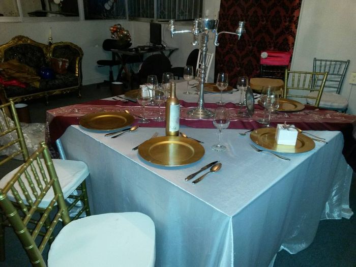  chicas les muestro como sera la decoración de la mesa - 3