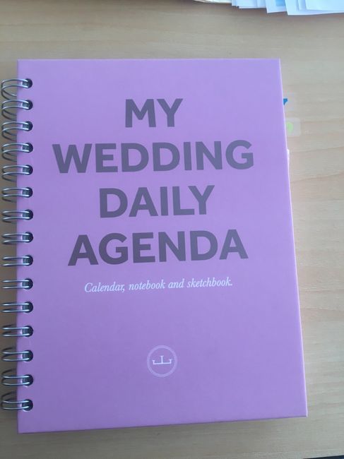 Agenda de novia - 1