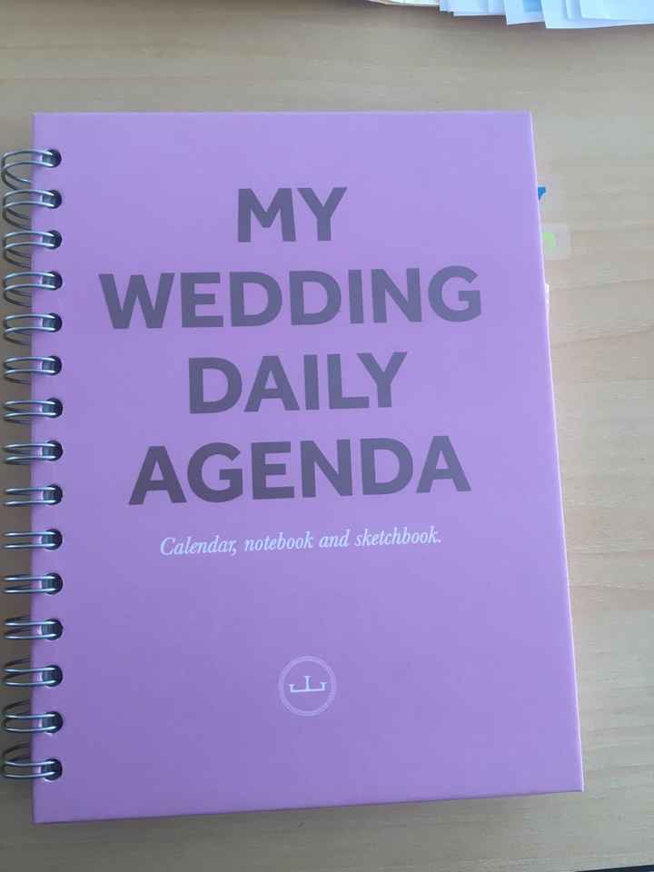 Agenda de novia - 1