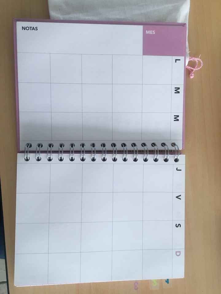 Agenda de novia - 3