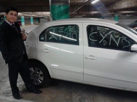 Sorpendida para entrega de anillo