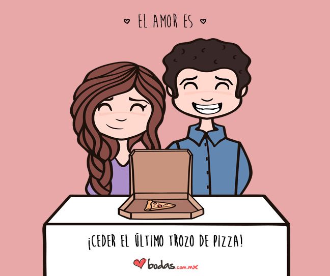 El amor es: Pizza favorita 1