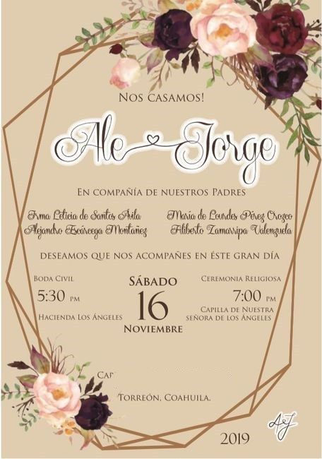 Habemus invitaciones!!!! 2