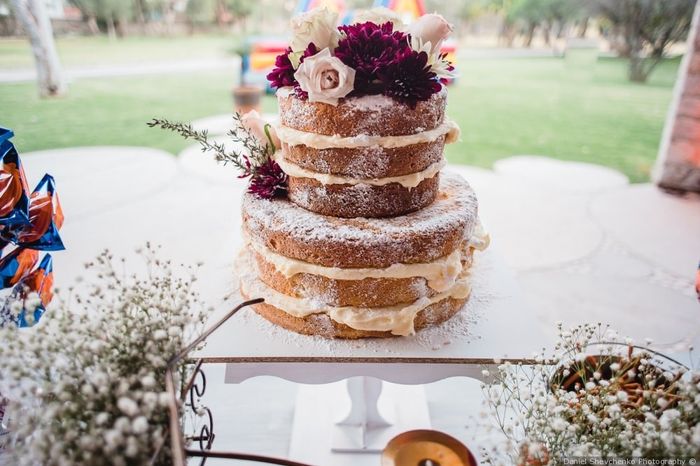 ¡Los 4 pasteles de boda más exitosos del 2019! 2