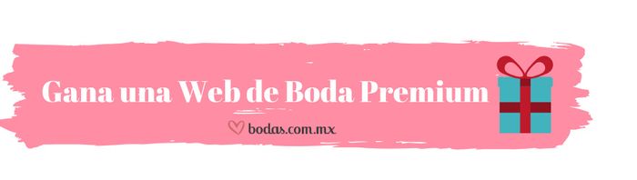 ¡Gánate la Web de Bodas Premium! 1