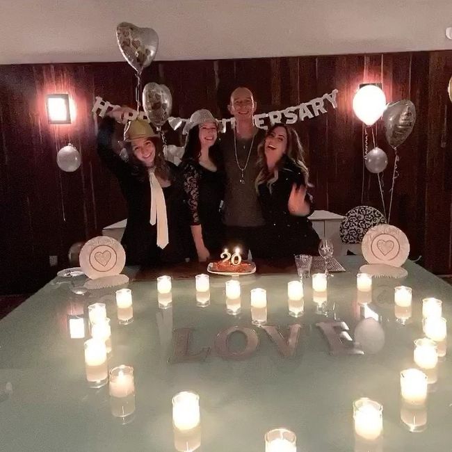 20 años juntos: Andrea Legarreta y Erik Rubín 7