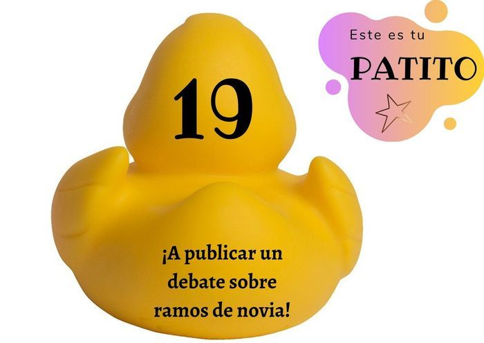 Feria de bodas: Elige tu patito 🐥🐤 19