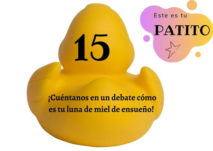 Feria de bodas: Elige tu patito 🐥🐤 6
