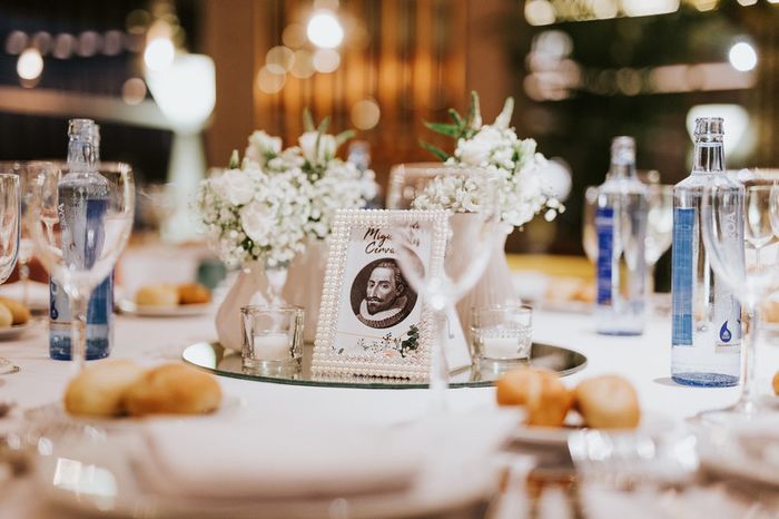 ¿Le van a poner nombres originales a las mesas? 3