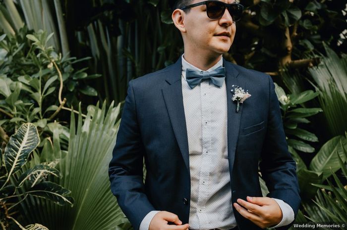 Ramo y corbata  del rey y la reina de primavera 4