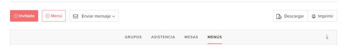 ¿Cómo se modifican las opciones de menú? 1