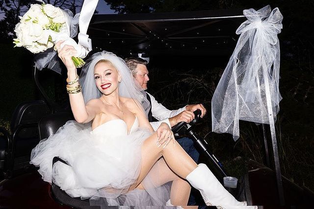 ¡Muchas felicidades a Gwen Stefani y Blake Shelton! 6