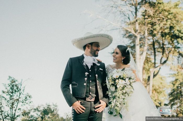 12 Novios con estilos charro en su boda 2