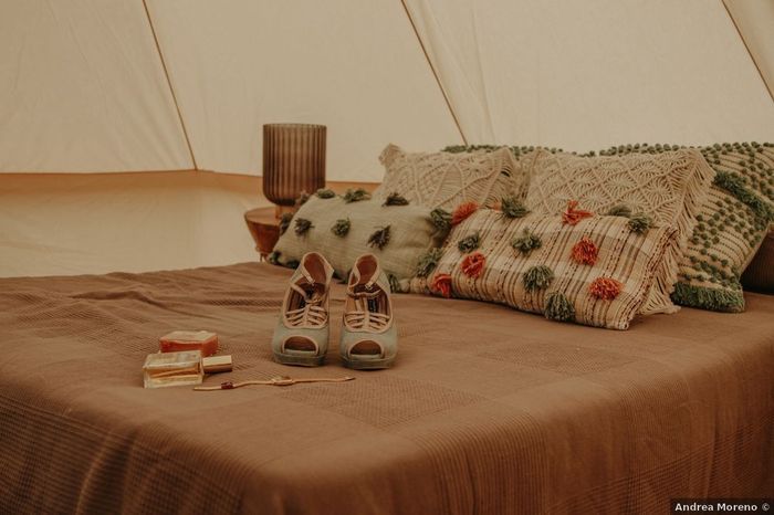 ¿Te gustaría pasar la noche de bodas en una carpa? 🌙 2