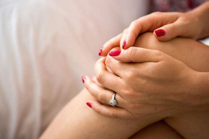 Uñas rojas para novias, ¿cuál te gusta más? 4