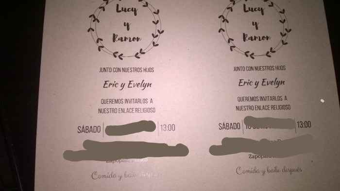 Invitaciones