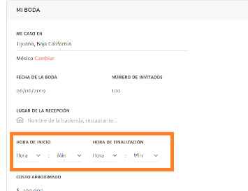 horas