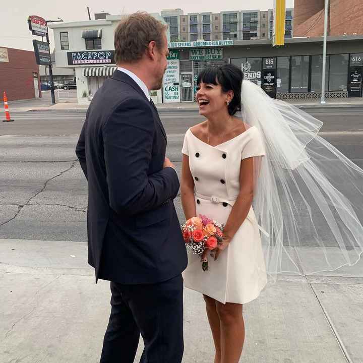 ¡Lilly Allen y David Harbour de Stranger Things se casaron en La Vegas! - 2