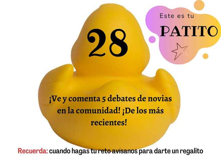 Feria de bodas: Elija tu patito 🐥🐤 - 1