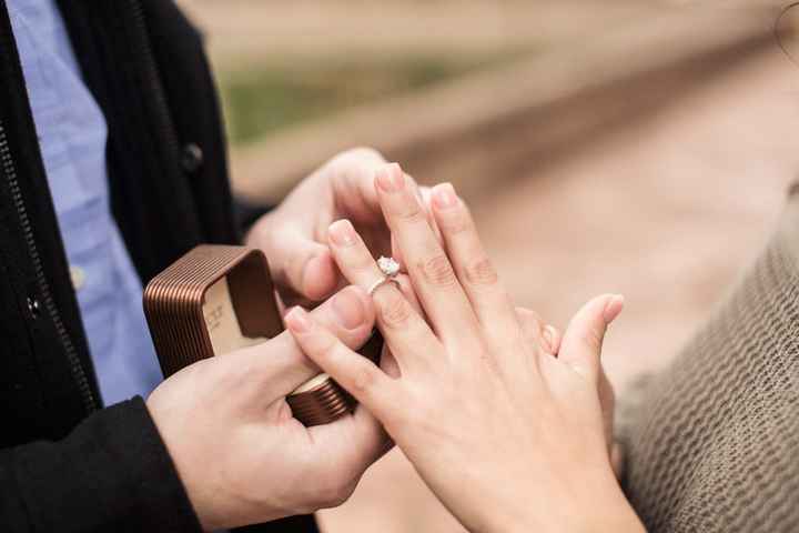 Compromiso: ¿Escogieron el anillo entre los dos o fue sorpresa? - 1