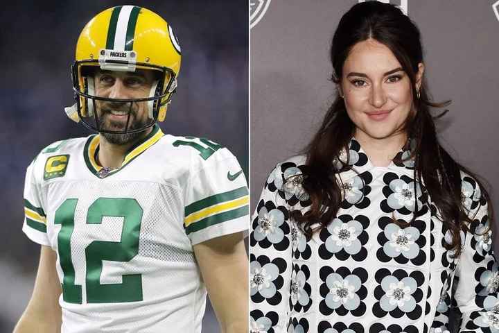 El mariscal de campo  Aaron Rodgers anunció su compromiso con Shailene Woodley - 3