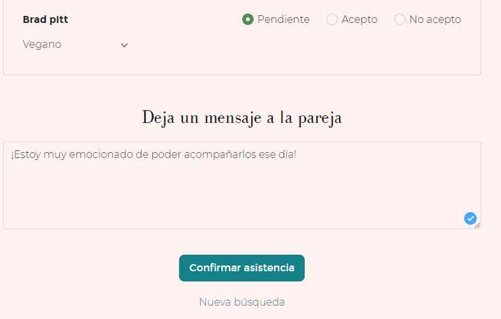 ¡La confirmación de asistencia a tu boda nunca te habrá parecido tan fácil! 😜 - 3