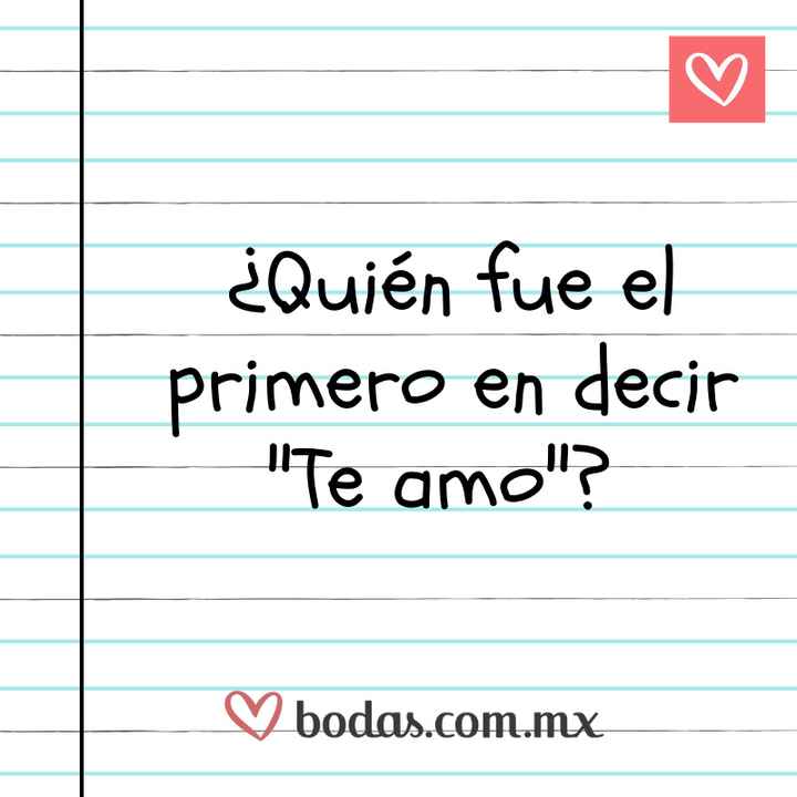 ✏️📓Chismógrafo: ¿Quién fue el primero en decir "Te amo"?✏️📓 - 1